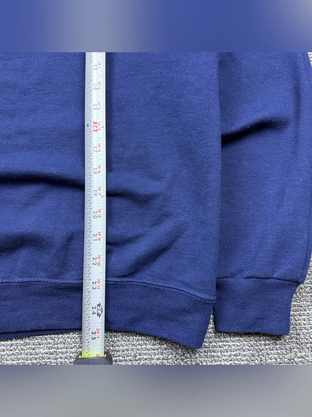 Graphic Navy Zip-Up Hoodie with FYPD Crest